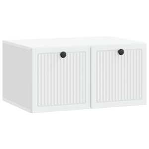 vidaXL Rippuv TV kapp Valge 59,5 x 41 x 30 cm Tehispuit