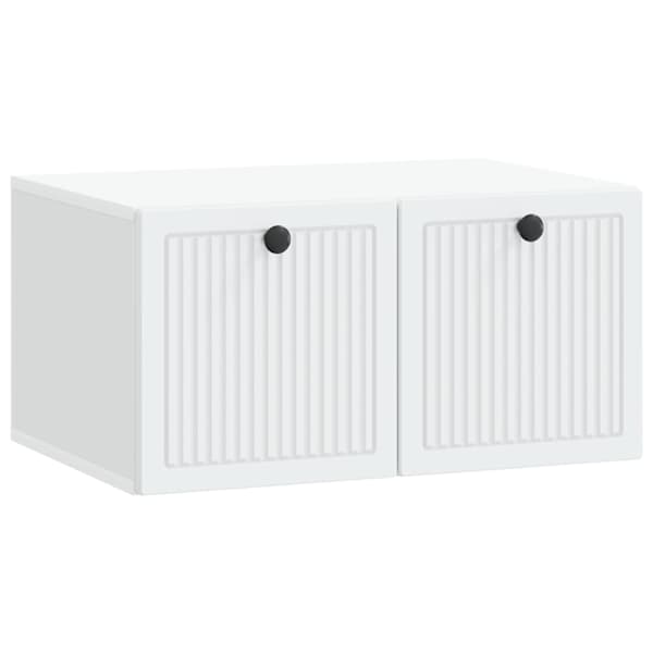 vidaXL Rippuv TV kapp Valge 59,5 x 41 x 30 cm Tehispuit