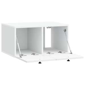 Nástěnná TV skříň Bílá 59,5 x 41 x 30 cm Kompozitní dřevo - obrázek 5