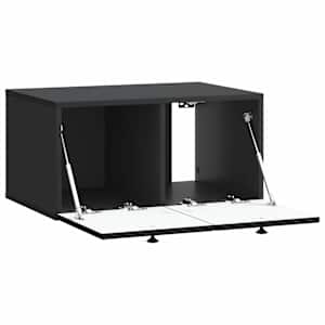 Nástěnná TV skříň Černá 59,5 x 41 x 30 cm Kompozitní dřevo - obrázek 5