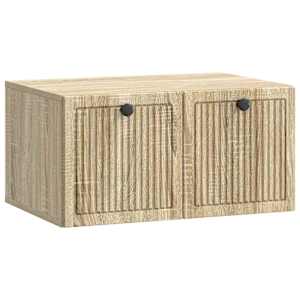 Nástěnná TV skříň Dub sonoma 59,5 x 41 x 30 cm Kompozitní dřevo - obrázek 2