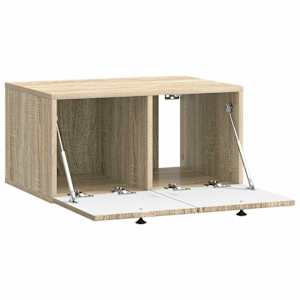 Nástěnná TV skříň Dub sonoma 59,5 x 41 x 30 cm Kompozitní dřevo - obrázek 5