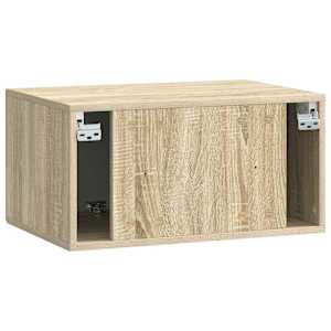 Nástěnná TV skříň Dub sonoma 59,5 x 41 x 30 cm Kompozitní dřevo - obrázek 8