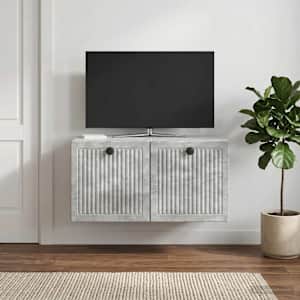 Nástěnná TV skříň Nástěnný Betonově šedá 59,5 x 41 x 30 cm - obrázek 4