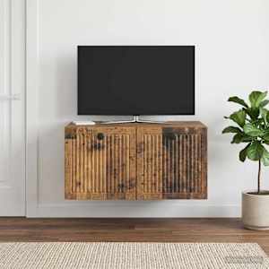 Nástěnná TV skříň Nástěnný Staré dřevo 59,5 x 41 x 30 cm - obrázek 1