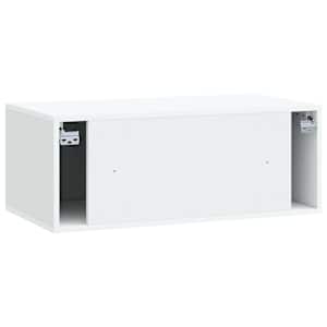 Nástěnná TV skříň Bílá 78,5 x 41 x 30 cm Kompozitní dřevo - obrázek 8