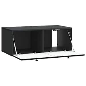 Nástěnná TV skříň Černá 78,5 x 41 x 30 cm Kompozitní dřevo - obrázek 5