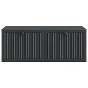 Nástěnná TV skříň Černá 78,5 x 41 x 30 cm Kompozitní dřevo - obrázek 6
