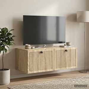 Nástěnná TV skříň Dub sonoma 78,5 x 41 x 30 cm Kompozitní dřevo - obrázek 1