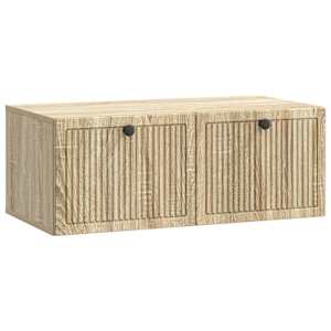 Nástěnná TV skříň Dub sonoma 78,5 x 41 x 30 cm Kompozitní dřevo - obrázek 2