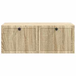 Nástěnná TV skříň Dub sonoma 78,5 x 41 x 30 cm Kompozitní dřevo - obrázek 6