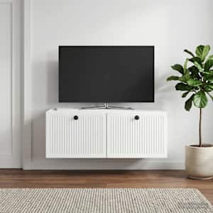 Nástěnná TV skříň Bílá s vysokým leskem 78,5 x 41 x 30 cm - obrázek 1