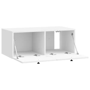 Nástěnná TV skříň Bílá s vysokým leskem 78,5 x 41 x 30 cm - obrázek 5