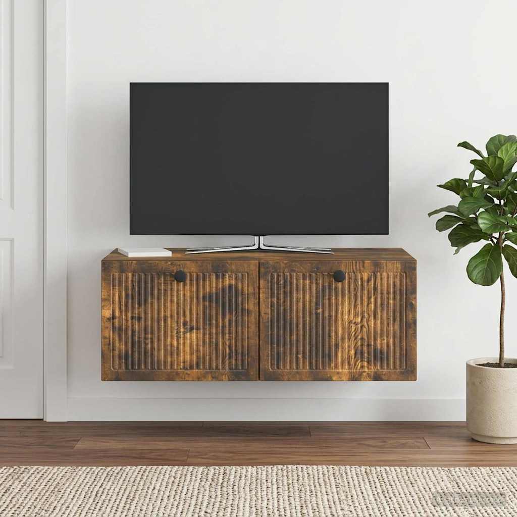 Seinälle asennettava TV-kaappi Savutammi 78,5 x 41 x 30 cm