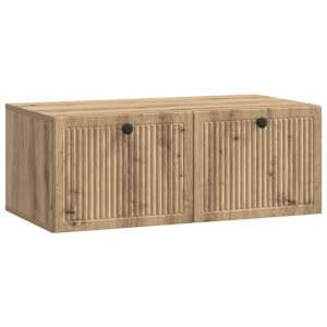Nástěnná TV skříň 78,5 x 41 x 30 cm Dub artisan - obrázek 2