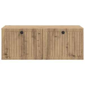 Nástěnná TV skříň 78,5 x 41 x 30 cm Dub artisan - obrázek 6