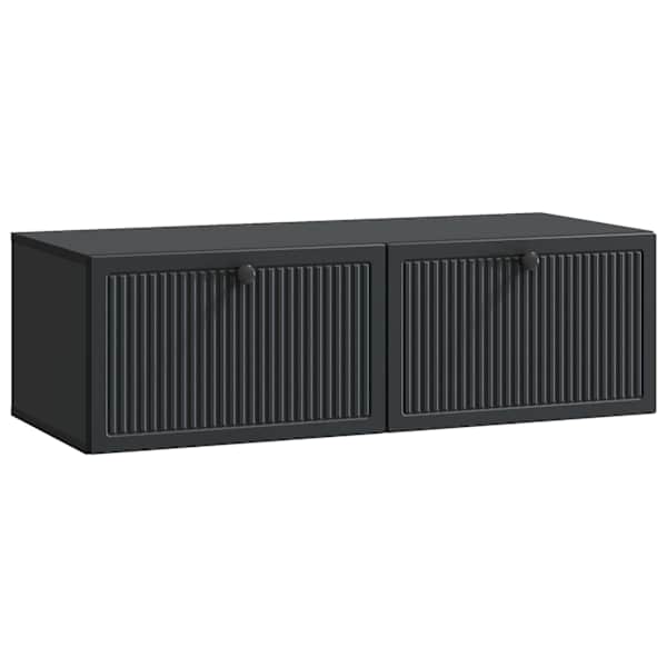 vidaXL Rippuv TV kapp Must 98 x 41 x 30 cm Tehispuit
