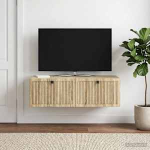 Nástěnná TV skříň Dub sonoma 98 x 41 x 30 cm Kompozitní dřevo - obrázek 1