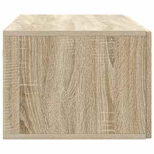Nástěnná TV skříň Dub sonoma 98 x 41 x 30 cm Kompozitní dřevo - obrázek 7
