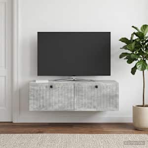 Nástěnná TV skříň Nástěnný Betonově šedá 98 x 41 x 30 cm - obrázek 1
