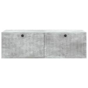 Nástěnná TV skříň Nástěnný Betonově šedá 98 x 41 x 30 cm - obrázek 6