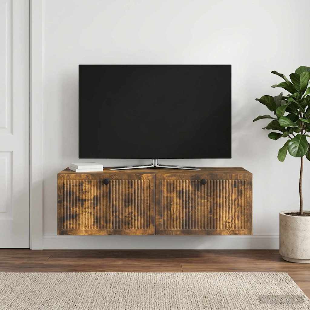 Seinälle asennettava TV-kaappi Savutammi 98 x 41 x 30 cm