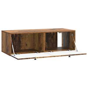 Nástěnná TV skříň Staré dřevo 98 x 41 x 30 cm Kompozitní dřevo - obrázek 5