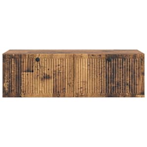 Nástěnná TV skříň Staré dřevo 98 x 41 x 30 cm Kompozitní dřevo - obrázek 6