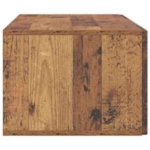 Nástěnná TV skříň Staré dřevo 98 x 41 x 30 cm Kompozitní dřevo - obrázek 7