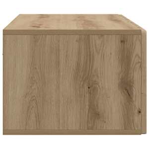 Nástěnná TV skříň 98 x 41 x 30 cm Dub artisan Kompozitní dřevo - obrázek 7