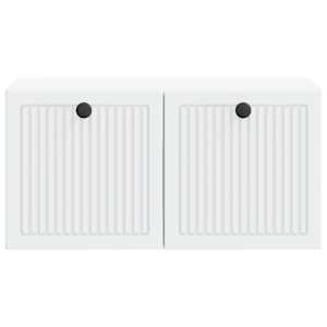 Nástěnná TV skříň Bílá 59,5 x 31 x 30 cm Kompozitní dřevo - obrázek 6