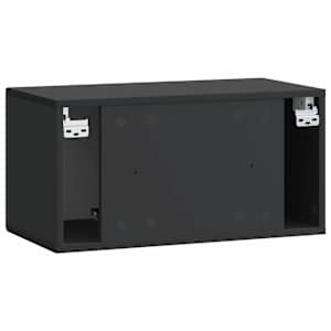 Nástěnná TV skříň Černá 59,5 x 31 x 30 cm Kompozitní dřevo - obrázek 8