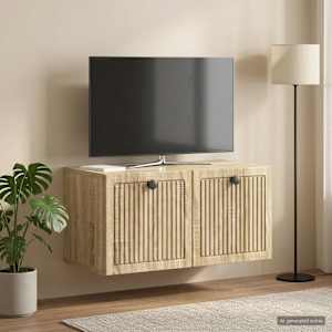 Nástěnná TV skříň Dub sonoma 59,5 x 31 x 30 cm Kompozitní dřevo - obrázek 1