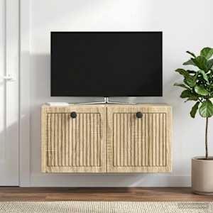 Nástěnná TV skříň Dub sonoma 59,5 x 31 x 30 cm Kompozitní dřevo - obrázek 4