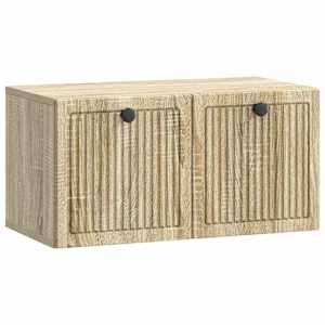 Nástěnná TV skříň Dub sonoma 59,5 x 31 x 30 cm Kompozitní dřevo - obrázek 2