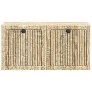 Nástěnná TV skříň Dub sonoma 59,5 x 31 x 30 cm Kompozitní dřevo - obrázek 6