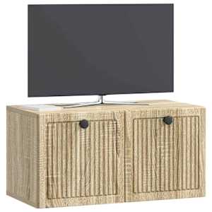 Nástěnná TV skříň Dub sonoma 59,5 x 31 x 30 cm Kompozitní dřevo - obrázek 3