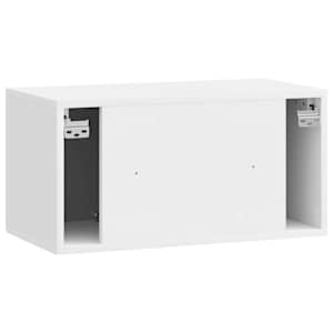 Nástěnná TV skříň Bílá s vysokým leskem 59,5 x 31 x 30 cm - obrázek 8