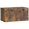 vidaXL Rippuv TV kapp Suitsutatud tamm 59,5 x 31 x 30 cm Tehispuit