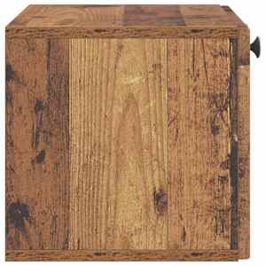 Nástěnná TV skříň Nástěnný Staré dřevo 59,5 x 31 x 30 cm - obrázek 7