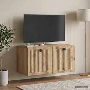 Nástěnná TV skříň 59,5 x 31 x 30 cm Dub artisan - obrázek 4