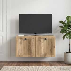 Nástěnná TV skříň 59,5 x 31 x 30 cm Dub artisan - obrázek 1