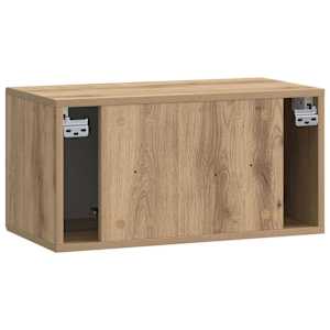Nástěnná TV skříň 59,5 x 31 x 30 cm Dub artisan - obrázek 8