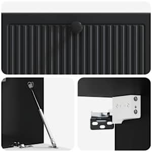 Nástěnná TV skříň Černá 78,5 x 31 x 30 cm Kompozitní dřevo - obrázek 9