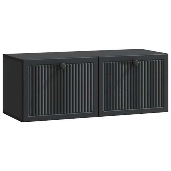 vidaXL Rippuv TV kapp Must 78,5 x 31 x 30 cm Tehispuit