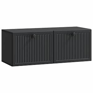 Nástěnná TV skříň Černá 78,5 x 31 x 30 cm Kompozitní dřevo - obrázek 2