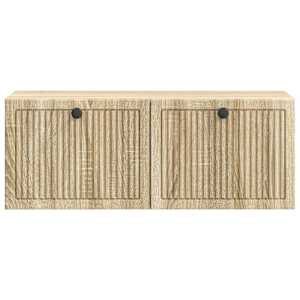 Nástěnná TV skříň Dub sonoma 78,5 x 31 x 30 cm Kompozitní dřevo - obrázek 6