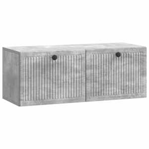 Nástěnná TV skříň Nástěnný Betonově šedá 78,5 x 31 x 30 cm - obrázek 2