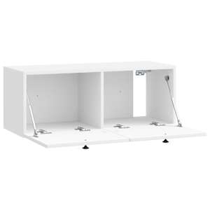 Nástěnná TV skříň Bílá s vysokým leskem 78,5 x 31 x 30 cm - obrázek 5