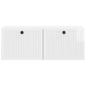 Nástěnná TV skříň Bílá s vysokým leskem 78,5 x 31 x 30 cm - obrázek 6